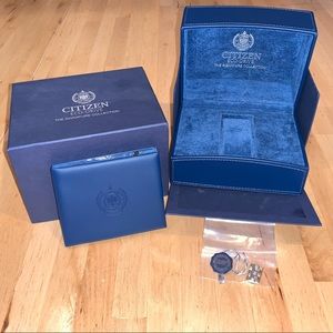 Citizen Eco-Drive box and accessories only